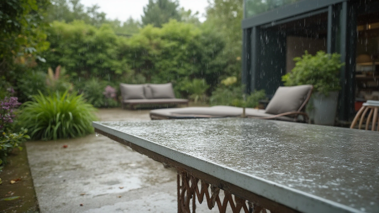 Wetterfeste Gartenmöbel: Welche Materialien trotzen Regen und bleiben schön?