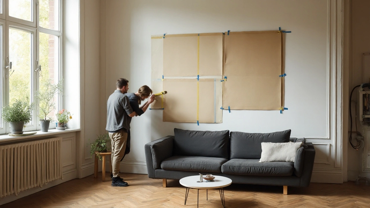 Bilder an der Wand platzieren: Höhe, Abstände, Layouts (2025 Guide)