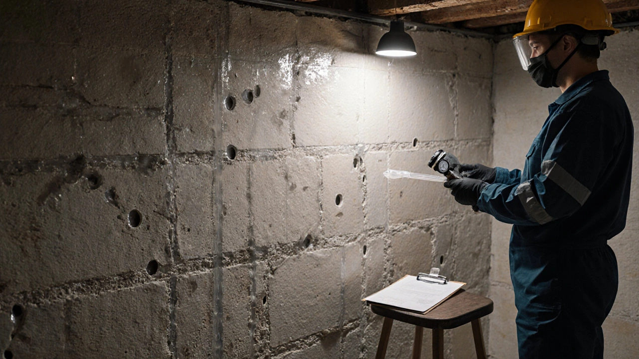 Kellerabdichtung mit Injektionen: So funktioniert es und wo die Grenzen liegen