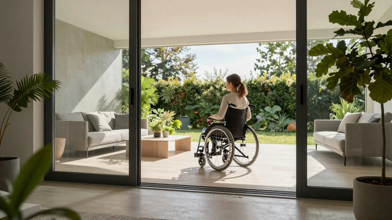Schwellenlose Übergänge: Türen, Balkon, Terrasse - Barrierefrei und sicher planen