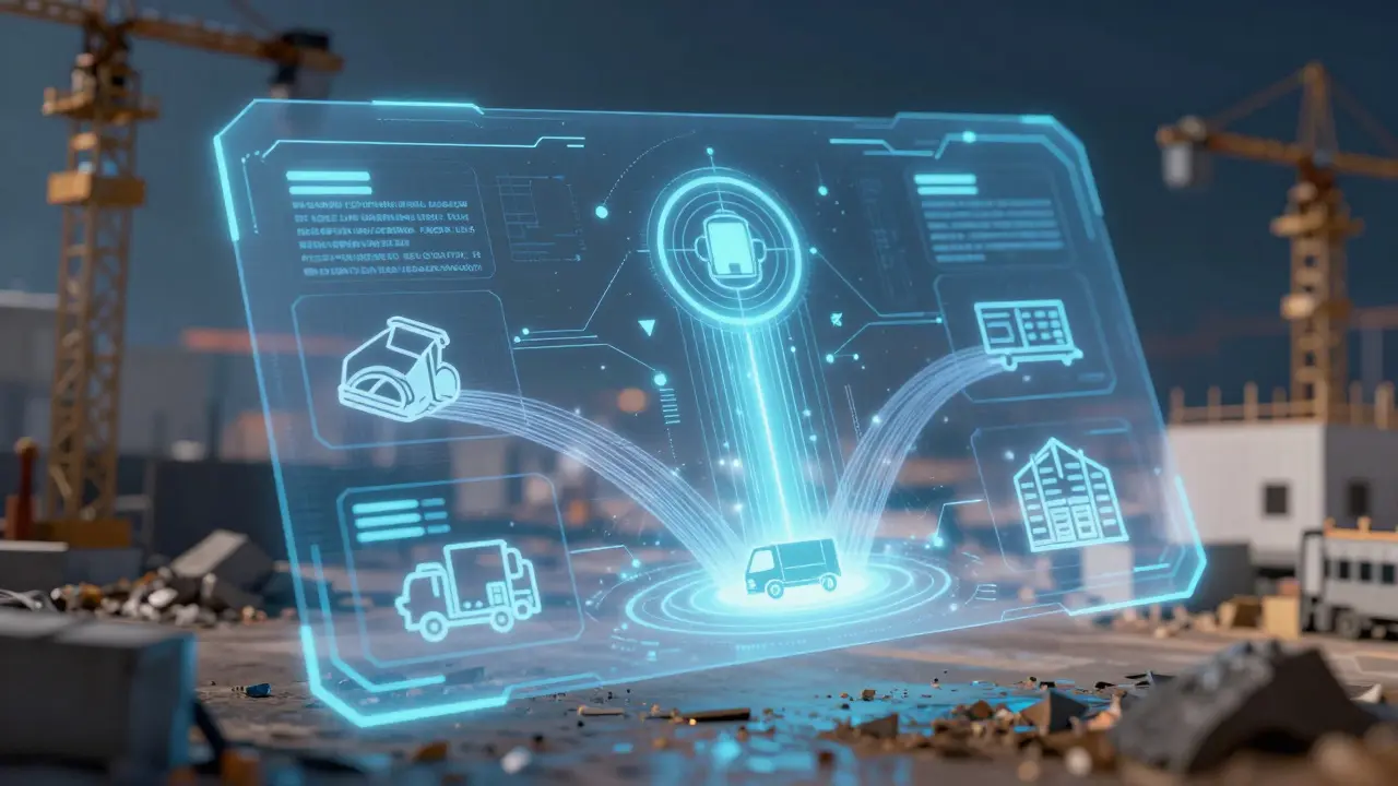 Elektronische Abfallnachweisführung mit Datenfluss zwischen Betrieben