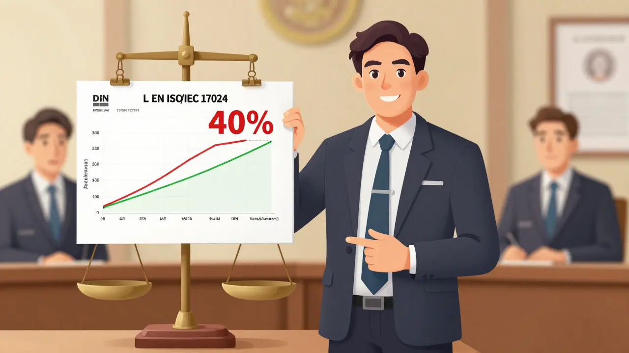 Zertifizierter Sachverständiger erklärt den Unterschied zwischen Sachwert und Verkehrswert vor Gericht.