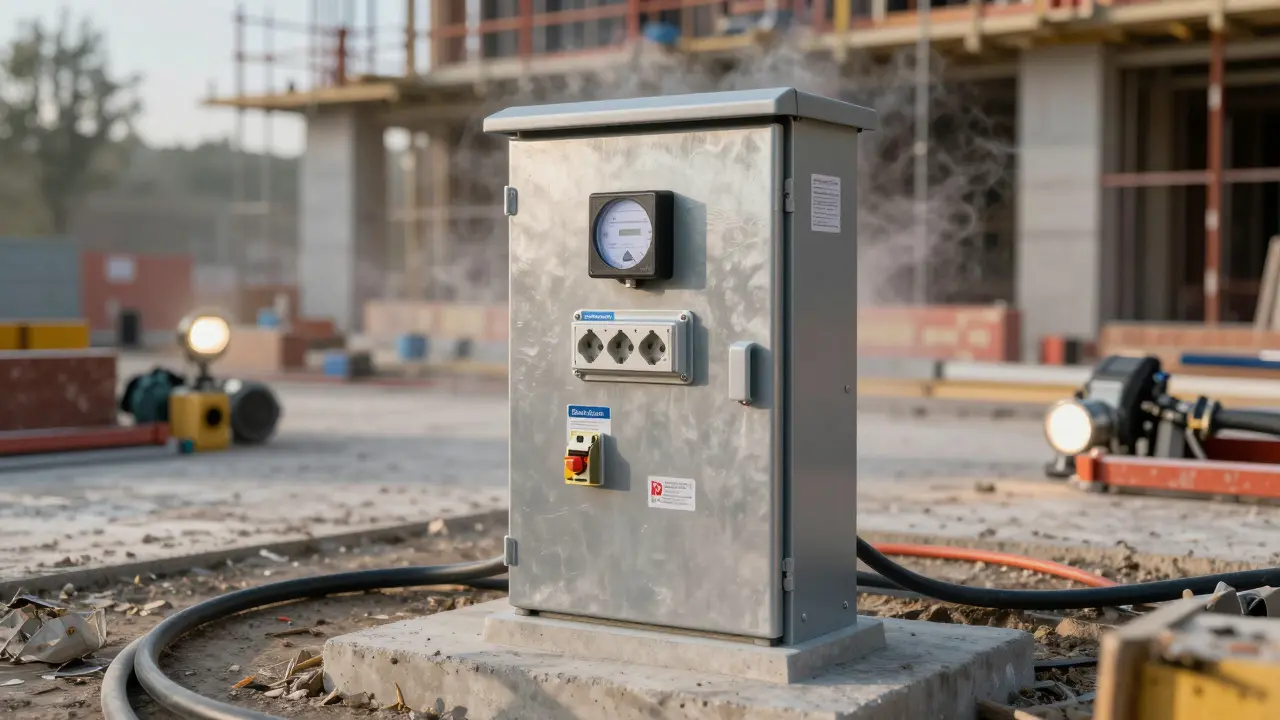 Baustrom im Umbau: Antrag, Verteiler und Sicherheit - alles, was Sie wissen müssen