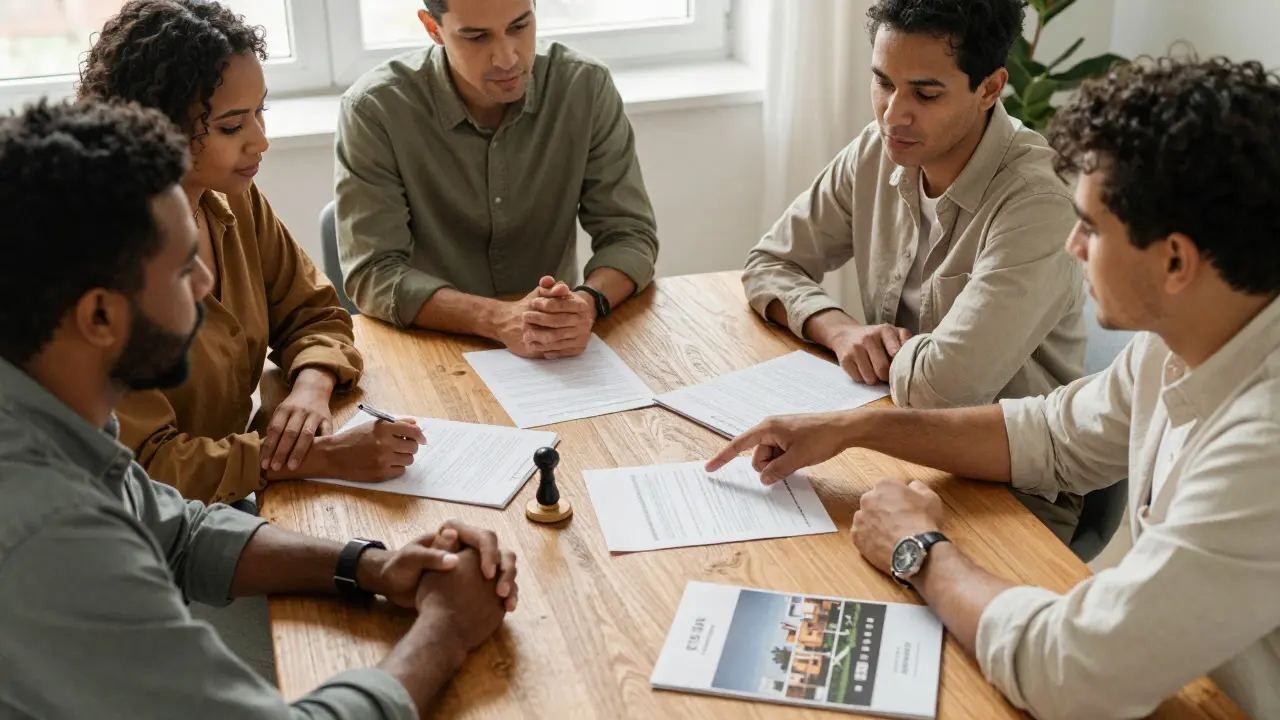 Erbengemeinschaft auflösen: So verkaufen Sie eine geerbte Immobilie gemeinsam