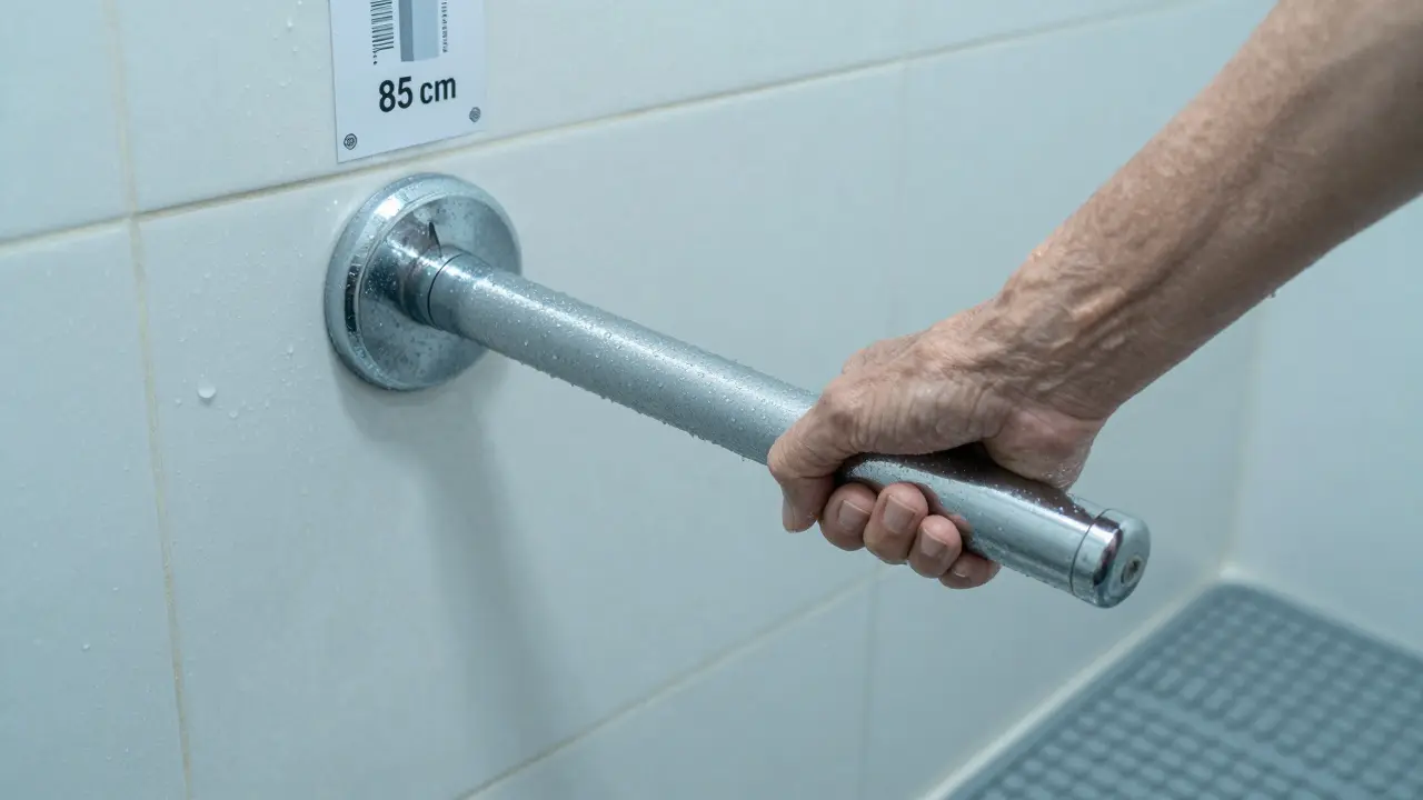 Haltegriffe und Haltestangen im Badezimmer richtig installieren - Schritt für Schritt Anleitung nach DIN 18040-2