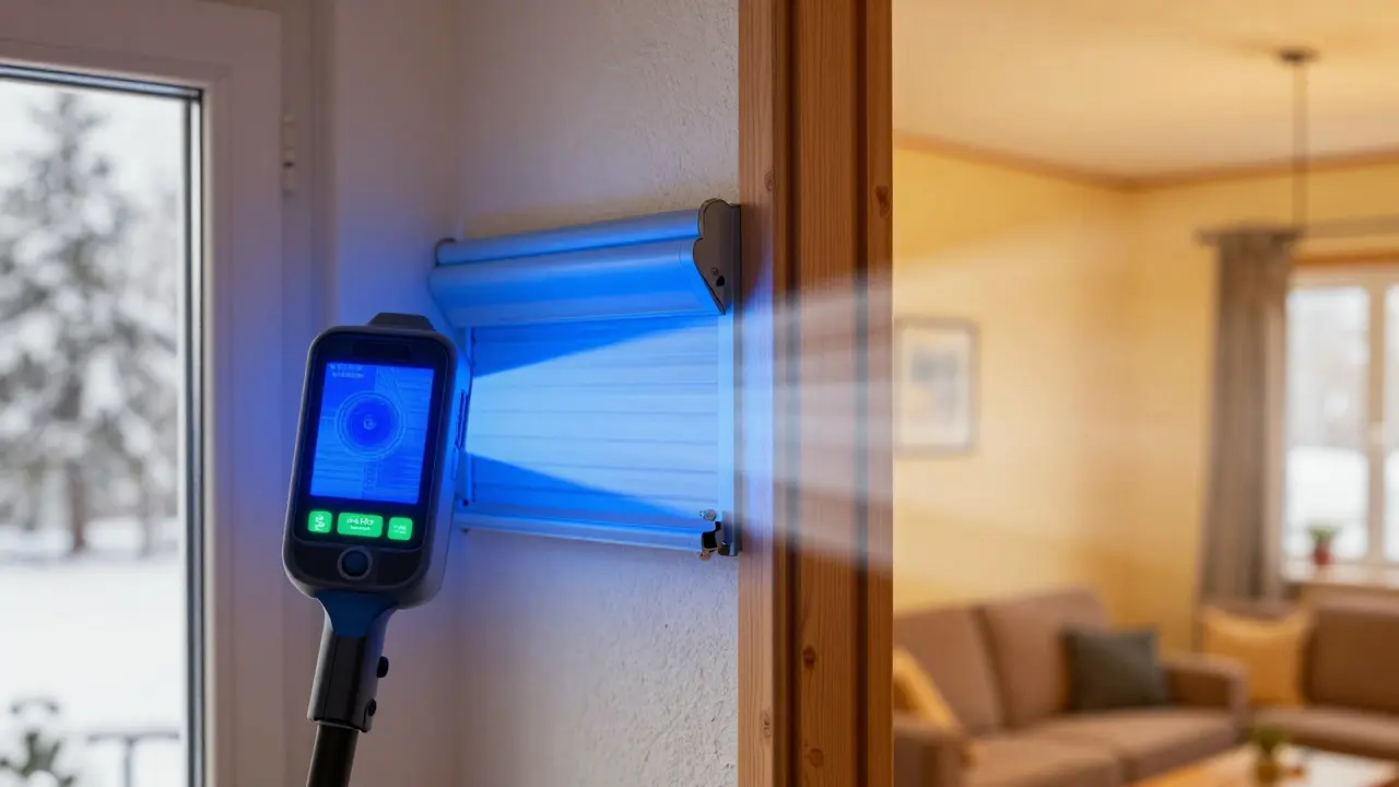 Kältebrücken an Rollladenkästen: So dämmen und dichten Sie effektiv nach