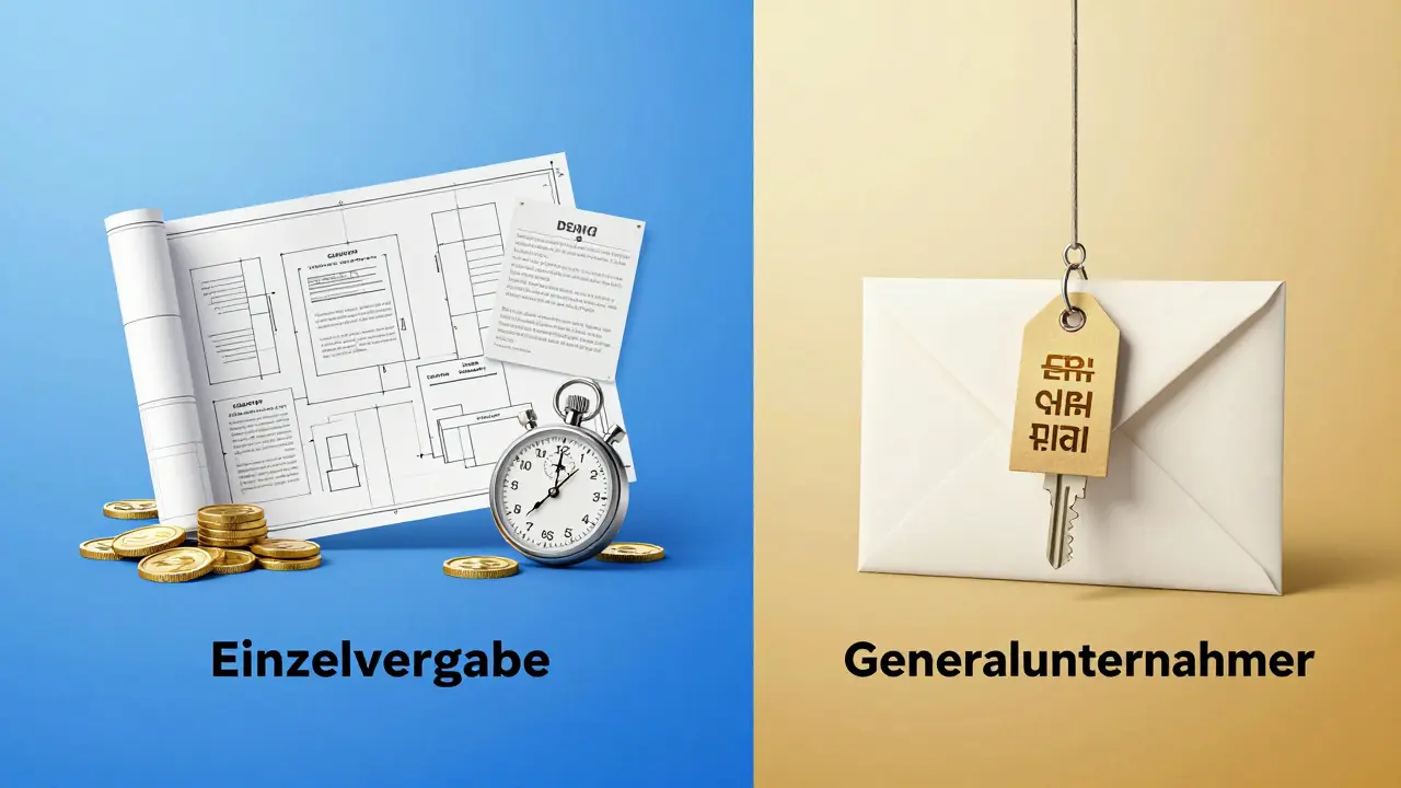 Konzeptioneller Vergleich: Kostenersparnis versus Zeitkomfort beim Bauen