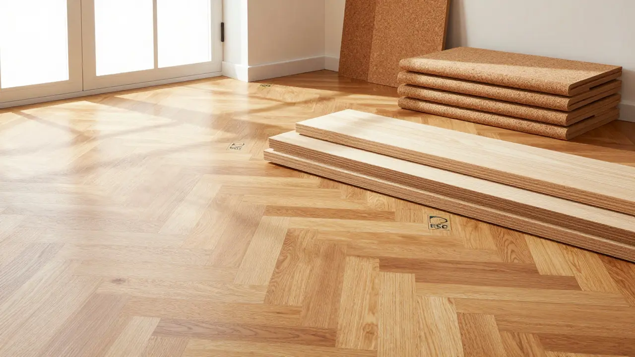 Nachhaltige Materialien im Innenausbau: Parkett, Farben & Dämmstoffe richtig wählen
