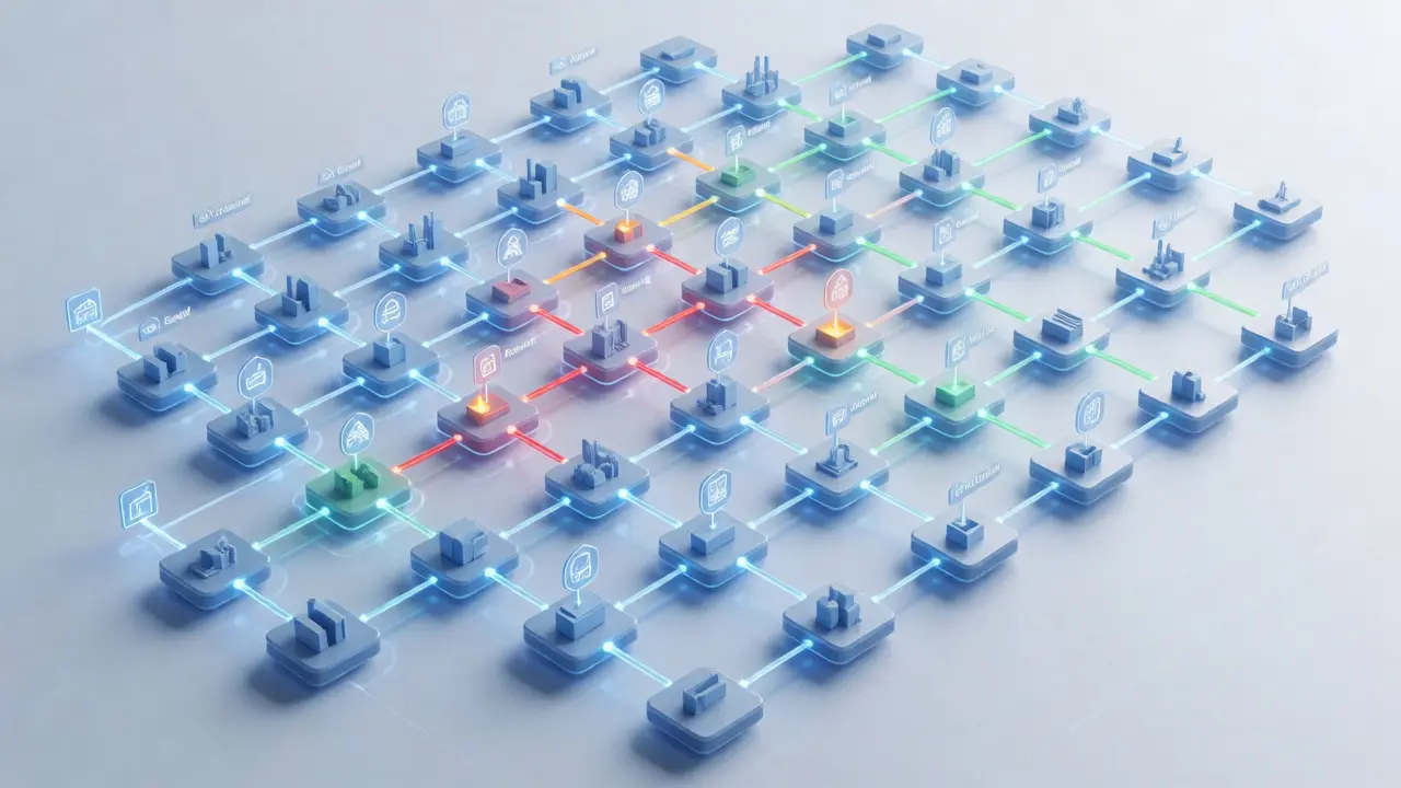 Digitale Visualisierung eines komplexen Bauzeitenplans