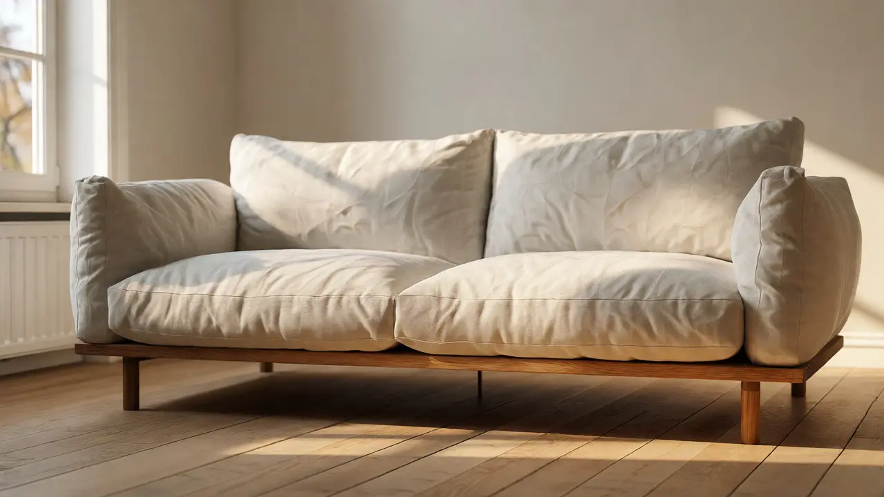 Kleines Wohnzimmer, großes Sofa: So meistern Sie Proportionen & Wegeführung