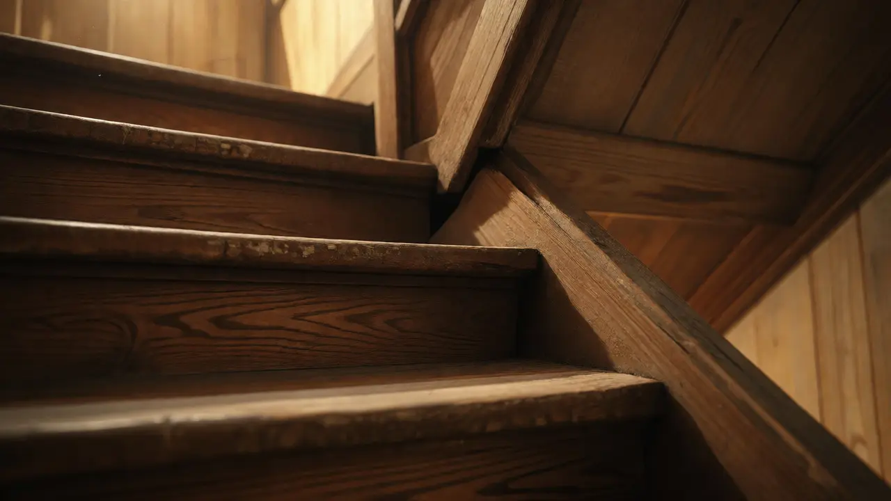Knarrende Treppen im Altbau reparieren: Die besten DIY-Lösungen